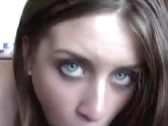 Brunette Ex Girlfriend Delilah Blue Sucking Dick And Banged