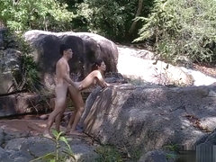 Wild orgasm in jungles. Day 1 of Happy new year.