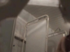 Cam hidden in shower records cute maids hot tits