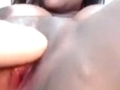 Latina Masturbating With Dildo On Cam