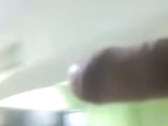 Big cock flashed to the passing by teenager