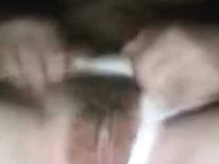 Fit teen masturbates on webcam