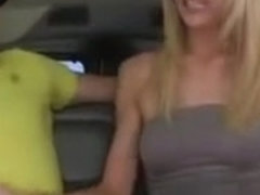 Gorgeous Blonde Paid To Fuck Stranger
