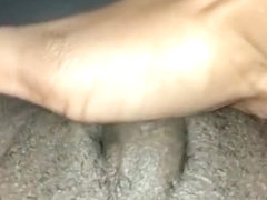 Fingering my creaming pussy