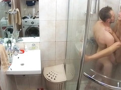 teen sex in the shower  bathroom - Abigail & Sam №9 | UNIQUE VOYEUR