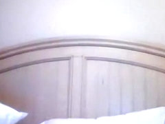 Crazy Webcam video with Blonde, College scenes