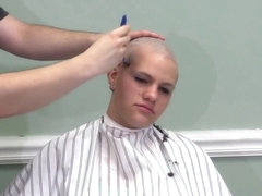 Tiffany Shaves Her Head