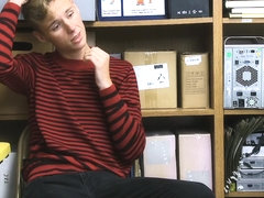 YoungPerps - Blonde Twink Fucked By Hung Security Guard