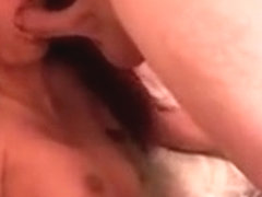 Slim hoe gets sex holes checked and eats cock