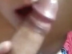 Brunette mature sucking on dick under link