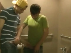 Young boys gay sex pies xxx mature bears having Busted in the Bathroom