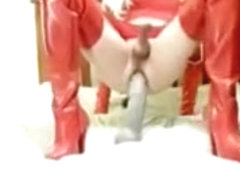 Exotic Homemade Shemale clip with Masturbation, Dildos/Toys scenes