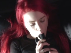 Sexy Busty Redhead - solo clips (Mister Alucard)