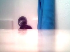 Hidden camera in bathroom