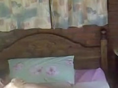 Blonde milf gets doggystyle and missionary fucked on the bed