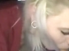 Blonde Swallows that Penis Just Like A Popsicle