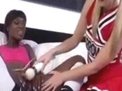 Black Woman Plays With White Lesbian