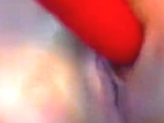 SherylAnn fucks his hole and massaging the clitoris