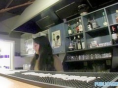 PublicAgent: Sexy barmaid closes for sex