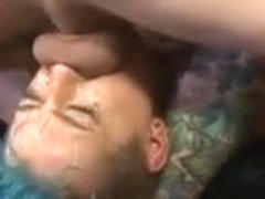 Blue Haired Slut Orion Star Getting Her Face Romped