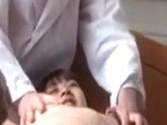Asian Girl Gets Her Naked Body Checked By Two Doctors