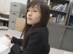 Nao Ayukawa NAughty Asian office chick