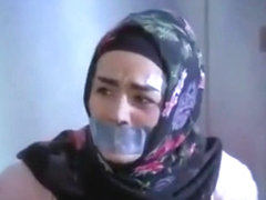 Hijab gagged