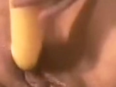 My amateur chubby video shows me fucking a sex toy