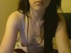 nother sweet immature exposing herself on webcam