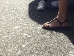 college girl girl feet