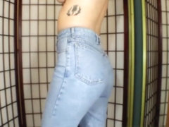 Aura's Farts in High Waisted Jeans
