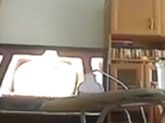 I'm in panties in sexy amateur webcam video clip