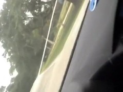 Getting fellatio in car whilst driving