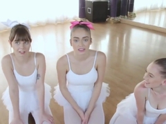 Teen Fucks Three Guys Ballerinas