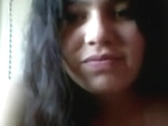 Hot amateur teen strips down