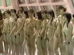 japanese naked girls swimming game show