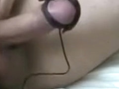 E-stim. Estim.My cock in shock - 11. Free hands.