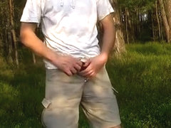 I Love to Masturbate_Jerking in the Woods_BQ