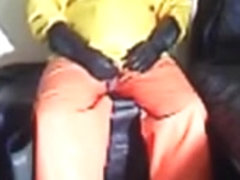 Stroke in salvaged rubber wear.