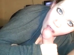 Bitch Getting Her Daily Load, with Aftercare