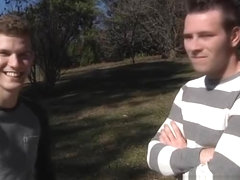 Preston Gagging while Fucked in Orgy