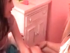 Delicate Girl Caught Rubbing Her Twat Fucked By Milf