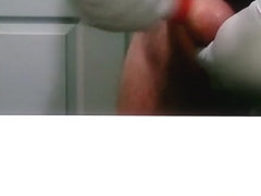Surgical gloves masturbation