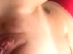 Cutie brunette gf tries out painful anal fucking on tape