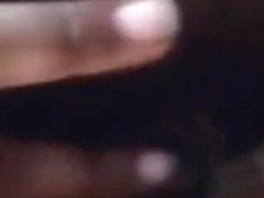 Early morning jerk off with ebony teen (Unedited version)