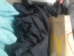 Busy mid day parkinglot masterbation