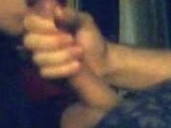 Hottie gives great blowjob and eats cum