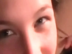 Legal Age Teenager giggles for facial