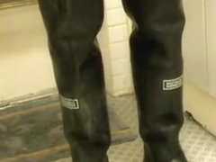 nlboots - bitk, smokin', rubber waders, jeans
