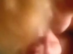 Delightful blonde cocksmoker facialed